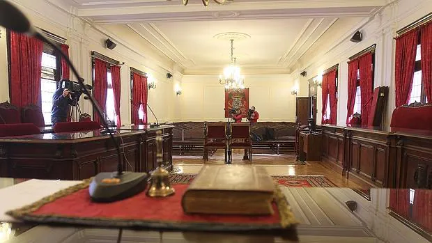 Así será la sala donde se juzgará a las acusadas en el caso Carrasco
