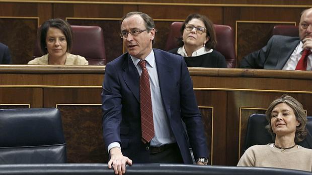 Alfonso Alonso, esta semana en el Congreso de los Diputados