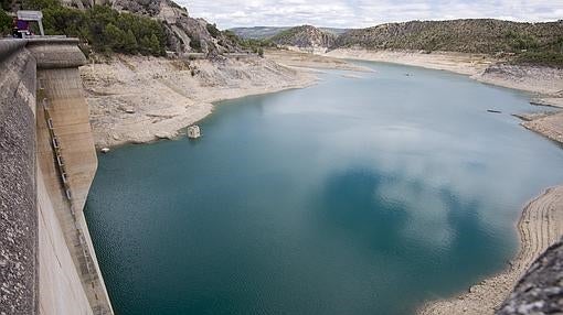 Imagen del embalse de Entrepeñas, en Guadalajara