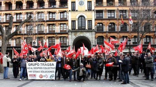 Protesta en Zocodover