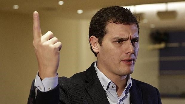 Albert Rivera, presidente de Ciudadanos