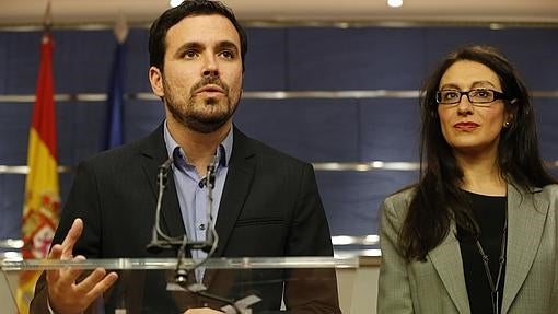 Alberto Garzón, portavoz de IU en el Cognreso