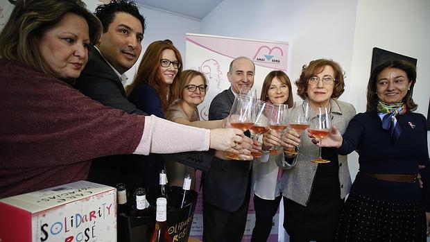 El nuevo vino solidario fue presentado este jueves en Zaragoza