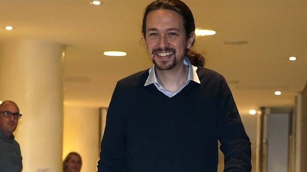 Pablo Iglesias en el Congreso de los Diputados