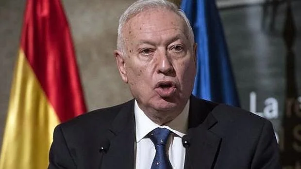 José Manuel García-Margallo, interviene en la presentación libro «Más allá del deber»