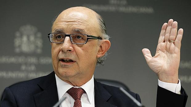 Imagen del ministro de Hacienda en funciones, Cristóbal Montoro