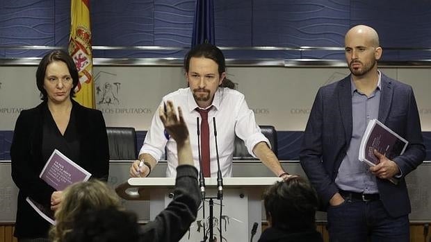 Rueda de prensa de Pablo Iglesias