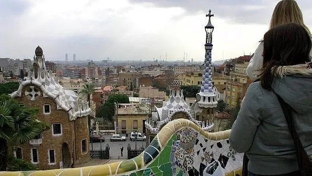 Vista de Barcelona desde el Parque Güell