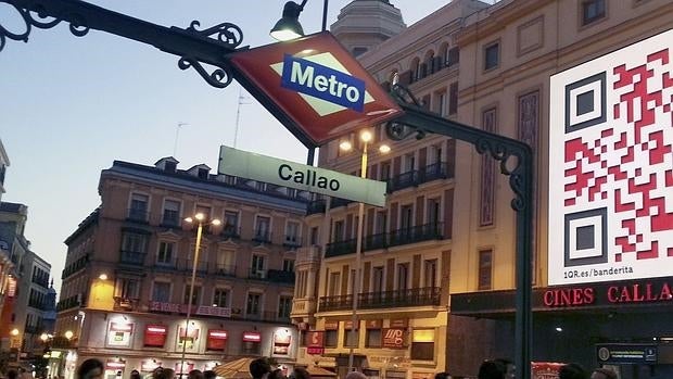 Parada de Metro de Callao, en una imagen de archivo