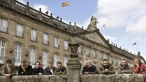 Imagen del viaje de Ribó a Galicia