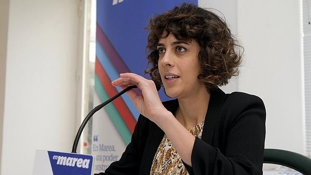 Alexandra Fernández, portavoz de En Marea