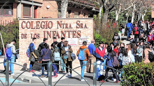 El colegio Infantes de Toledo, con 1.625 alumnos, es uno de los más demandados de Toledo