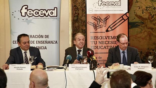 Imagen de la presentación de la campaña de Feceval el pasado mes