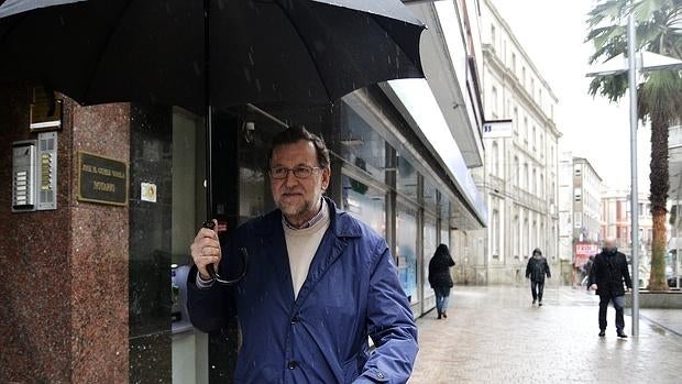 Mariano Rajoy, en Pontevedra