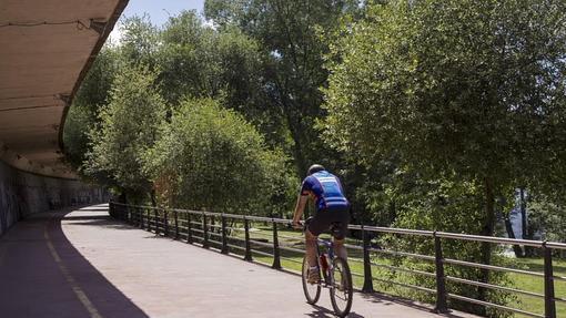 El parque se encuentra en las riberas del Miño