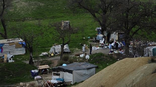 El Rancho: chabolas con vistas al Pirulí