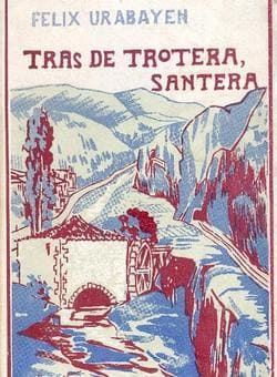 Portada original de "Tras de trotera, santera» dibujada por Enrique Vera en 1932