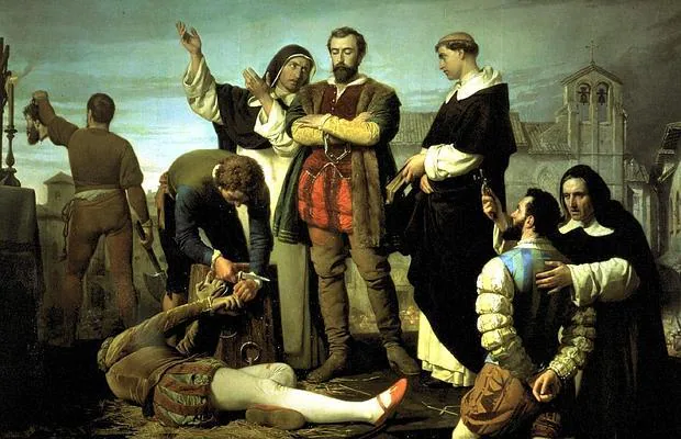 «Los comuneros de Castilla», ajusticiamiento de los capitanes en Villalar el 23 de abril de 1521