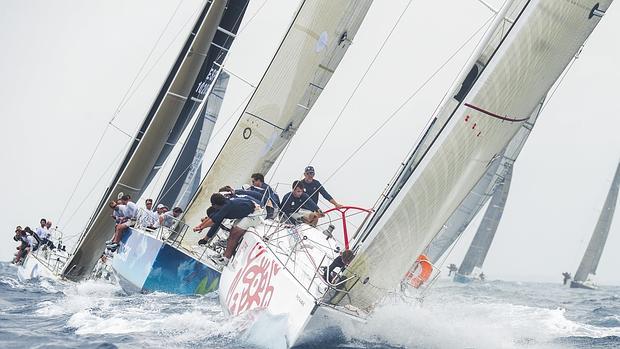 Imagen de una de las regatas de la Copa de la Reina de 2015