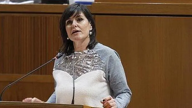 Elena Allué, diputada del PAR en las Cortes de Aragón