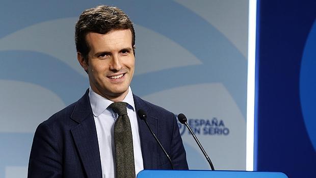 El vicesecretario de Comunicación del PP, Pablo Casado