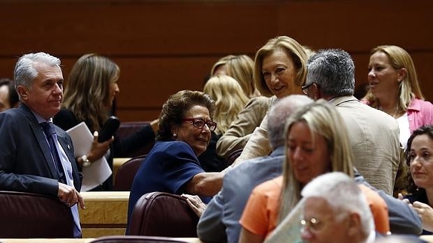 Pleno en el Senado durante la pasada Legislatura