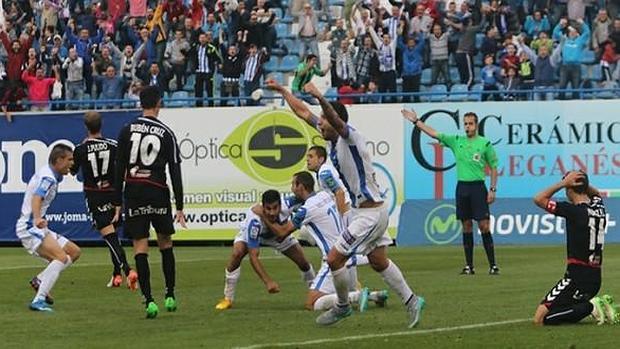 En la séptima jornada, el Leganés marcó el 3-2 en el minuto94