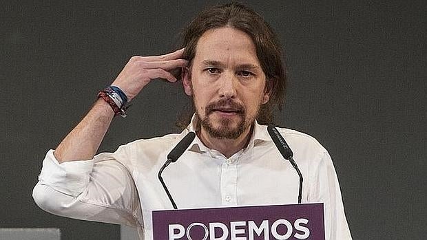 El secretario general de Podemos, Pablo Iglesias