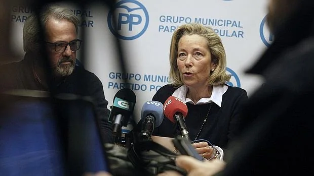 La portavoz del PP coruñés, Rosa Gallego