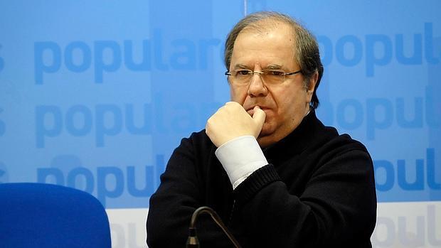 Vicente Herrera, en un acto del PP de Castilla y León esta semana