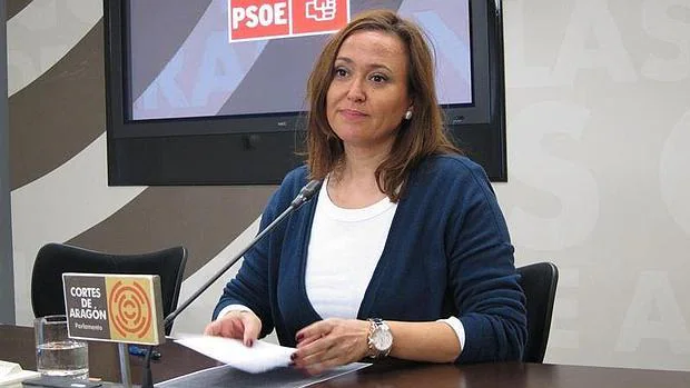 Mayte Pérez (PSOE), consejera de Educación del Gobierno aragonés