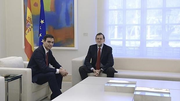 Pedro Sánchez y Mariano Rajoy, en una imagen de archivo