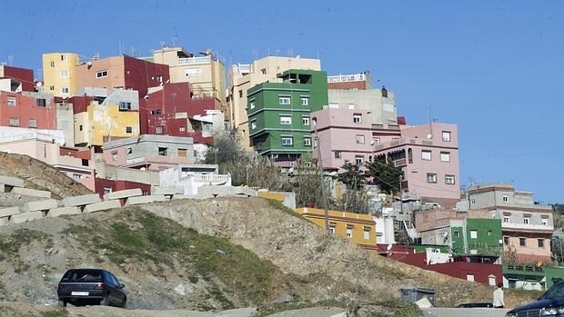 La barriada de El Príncipe, en Ceuta, donde cayó la célula yihadista