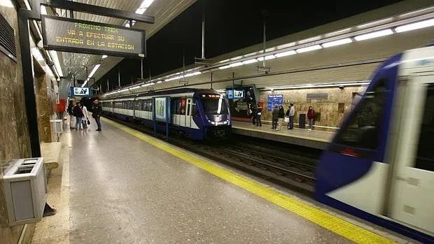 La estación de metro de Plaza de Castilla, en una imagen de archivo