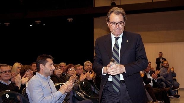 El expresidente de la Generalitat y presidente de CDC, Artur Mas