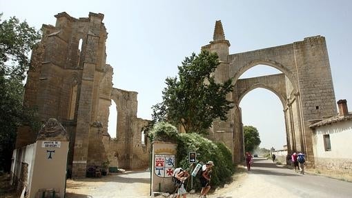 Ruinas del Monasterio de San Antón, en Castrojeriz