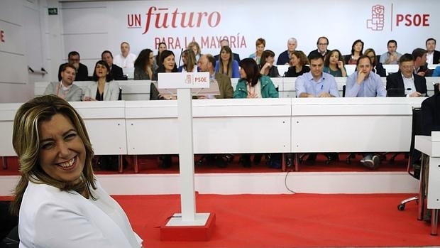 Susana Díaz ante el Comité Federal del PSOE