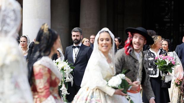 Imagen de Fuset en la procesión cívica de San Vicente Ferrer