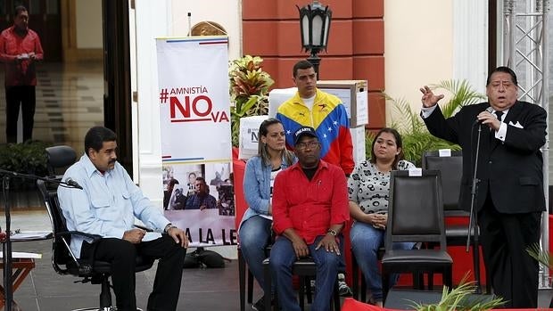 Nicolás Maduro, en un acto en Venezuela