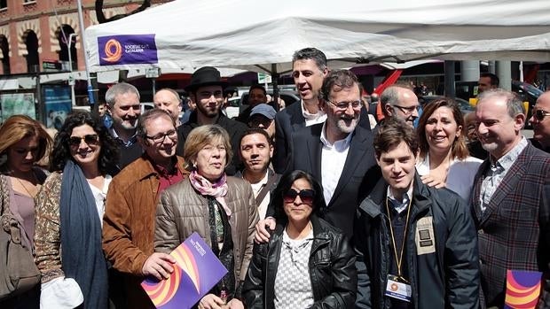 Mariano Rajoy en Barcelona este fin de semana