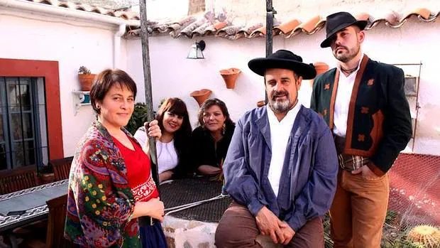 El grupo de música tradicional de El Carpio de Tajo