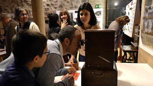 Exposición en el archivo municipal el año pasado, durante la «Noche Toledana»