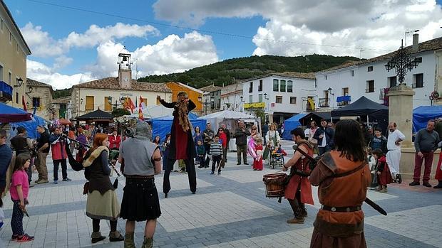 Una de las actuaciones durante la feria