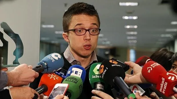 Íñigo Errejón, portavoz parlamentario de Podemos