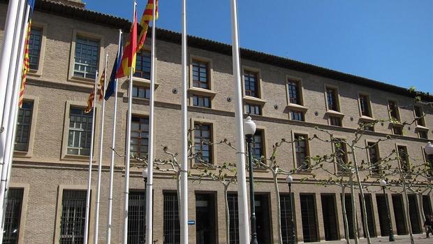 Edificio Pignatelli de Zaragoza, sede central del Gobierno aragonés