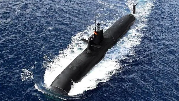 Recreación del submarino S-81 Plus facilitado por Navantia tras el rediseño