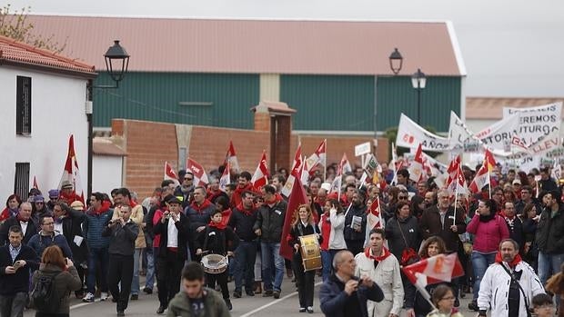 Con el paso de las horas, el tono reivindicativo dejó paso a una jornada más festiva