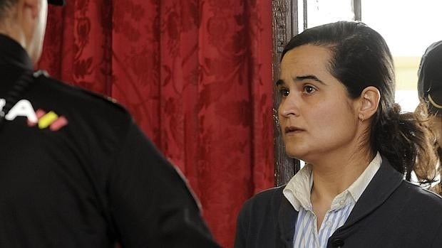 Triana, durante el juicio por la muerte de Isabel Carrasco