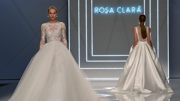 El desfile de Rosa Clarà triunfo en la Bridal Fashion Week