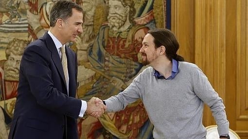 El Rey recibe a Iglesias